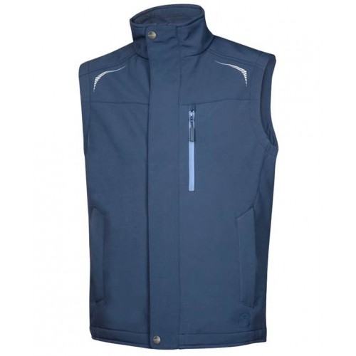 Pánska softshellová vesta R8ED+, modrá